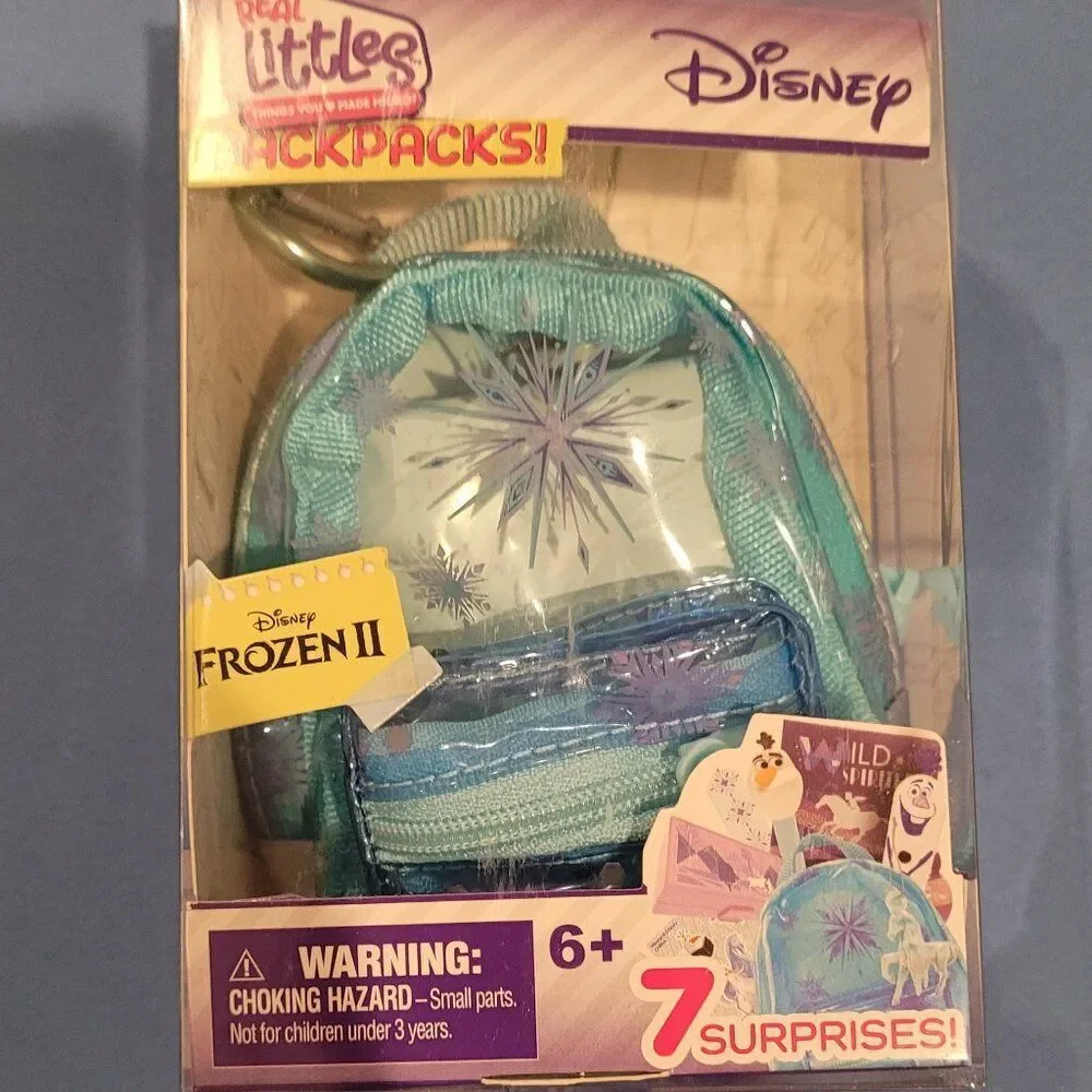 Shopkins Real Littles Mini Backpack Disney Series Minnie Mouse‎ & frozen 2 Set
